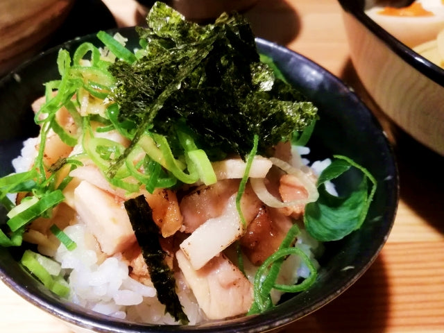味もみのり チャーシュー丼 丼ぶり 薬味 海苔 ラーメン
